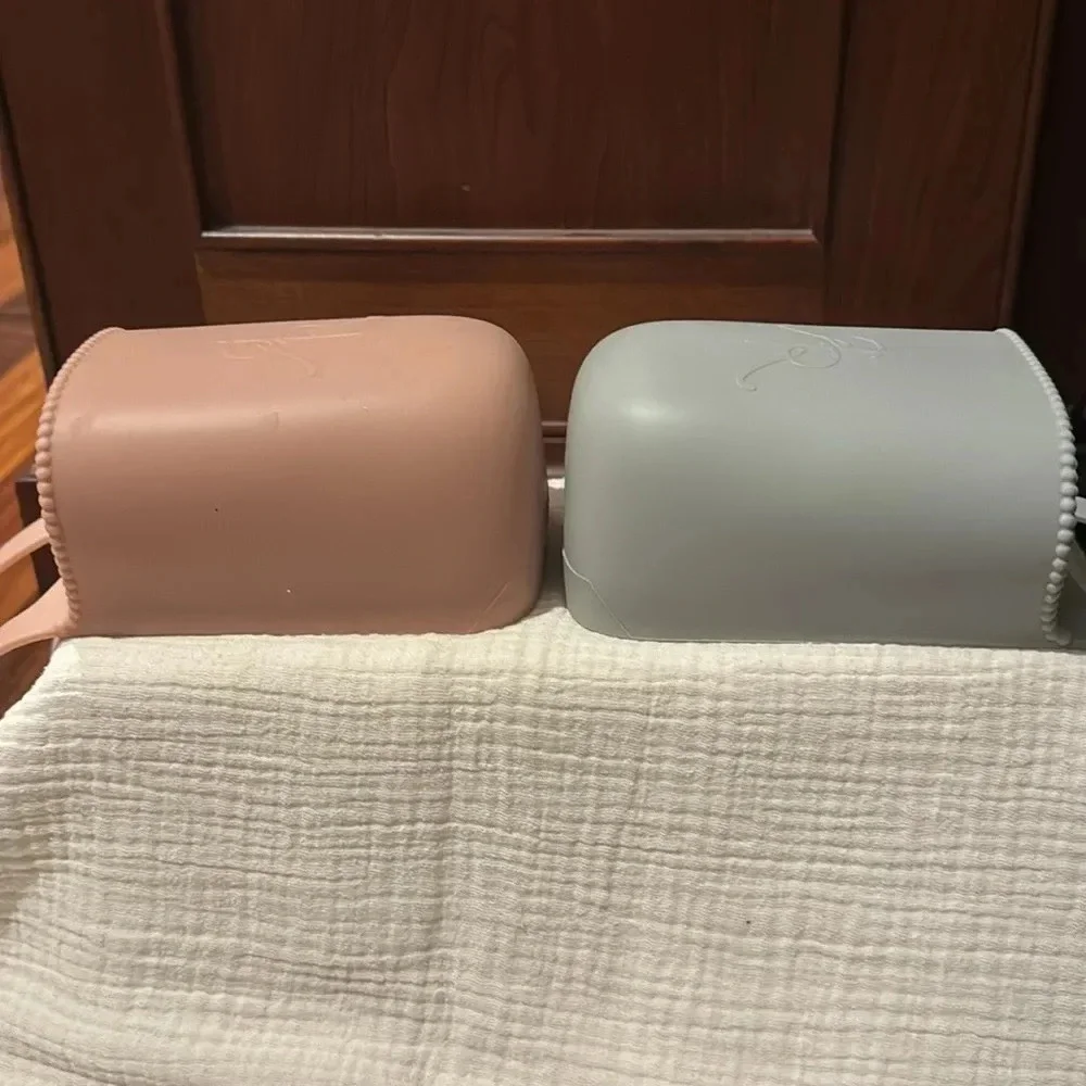 Ryan & Rose Cutie Holder (2) Blush and Slate